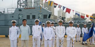 ARMADA DE COLOMBIA DESACTIVÓ LA PATRULLERA DE MAR ARC ‘JUAN NEPOMUCENO ESLAVA’
