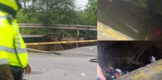 ¡TRAGEDIA EN EL PUENTE DEL INEM! PARTE DE LA ESTRUCTURA COLAPSÓ Y DEJA HASTA EL MOMENTO CUATRO VÍCTIMAS MORTALES