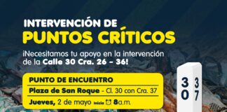 SÚMATE A LA JORNADA DE LIMPIEZA EN SAN ROQUE