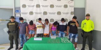 SIETE MIEMBROS DEL GRUPO DELINCUENCIAL ‘LOS CRIPY’ FUERON CAPTURADOS EN OPERATIVOS DE LA POLICÍA
