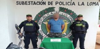 UN HOMBRE FUE CAPTURADO POR FALSEDAD MARCARIA MIENTRAS SE MOVILIZABA EN UNA MOTOCICLETA