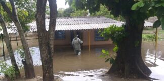 GOBERNACIÓN PRIORIZA ACCIONES EN EL SUR DEL ATLÁNTICO DESPUÉS DE LLUVIAS DEL FIN DE SEMANA
