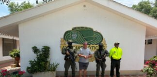 UN CIUDADANO CANADIENSE FUE CAPTURADO POR NARCOTRÁFICO EN SANTA MARTA