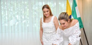 GOBERNADORA ELVIA MILENA SANJUÁN POSESIONÓ A LA NUEVA SECRETARIA DE DEPORTES DEL CESAR, RAYSSA MILENA RINCÓN