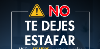 ¡NO TE DEJES ENGAÑAR!