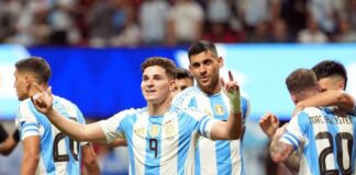 ARGENTINA INICIÓ LA DEFENSA DEL TÍTULO DE COPA AMÉRICA CON VICTORIA ANTE CANADÁ
