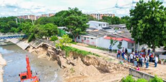 GOBERNACIÓN DEL ATLÁNTICO Y ALCALDÍA DE SOLEDAD PRIORIZAN MANTENIMIENTO DE AFECTACIONES POR LLUVIAS