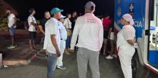 CONTINÚA LA BÚSQUEDA DE DOS PERSONAS DESAPARECIDAS EN UNA PLAYA DE PUERTO COLOMBIA