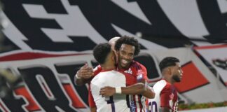 CON BACCA REGRESARON LOS TRIUNFOS: JUNIOR GANÓ 2-1 A CHICÓ