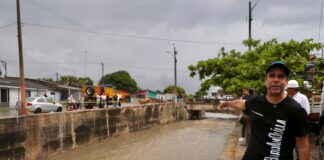 EN REBOLO EMPIEZA INSTALACIÓN DE LAS PRIMERAS VIGAS DEL GRAN MALECÓN DEL SURORIENTE