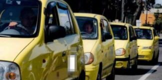 PARO DE TAXISTAS A NIVEL NACIONAL