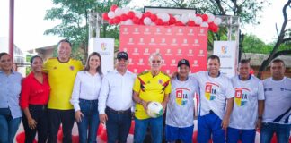 GOBERNADOR DEL ATLÁNTICO LANZÓ EL PROGRAMA FÚTBOL 1A: GOLES PARA LA CONVIVENCIA Y LA VIDA
