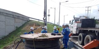 AIR-E REPARA CABLE SUBTERRÁNEO EN INMEDIACIONES DE LA UNIVERSIDAD DEL ATLÁNTICO