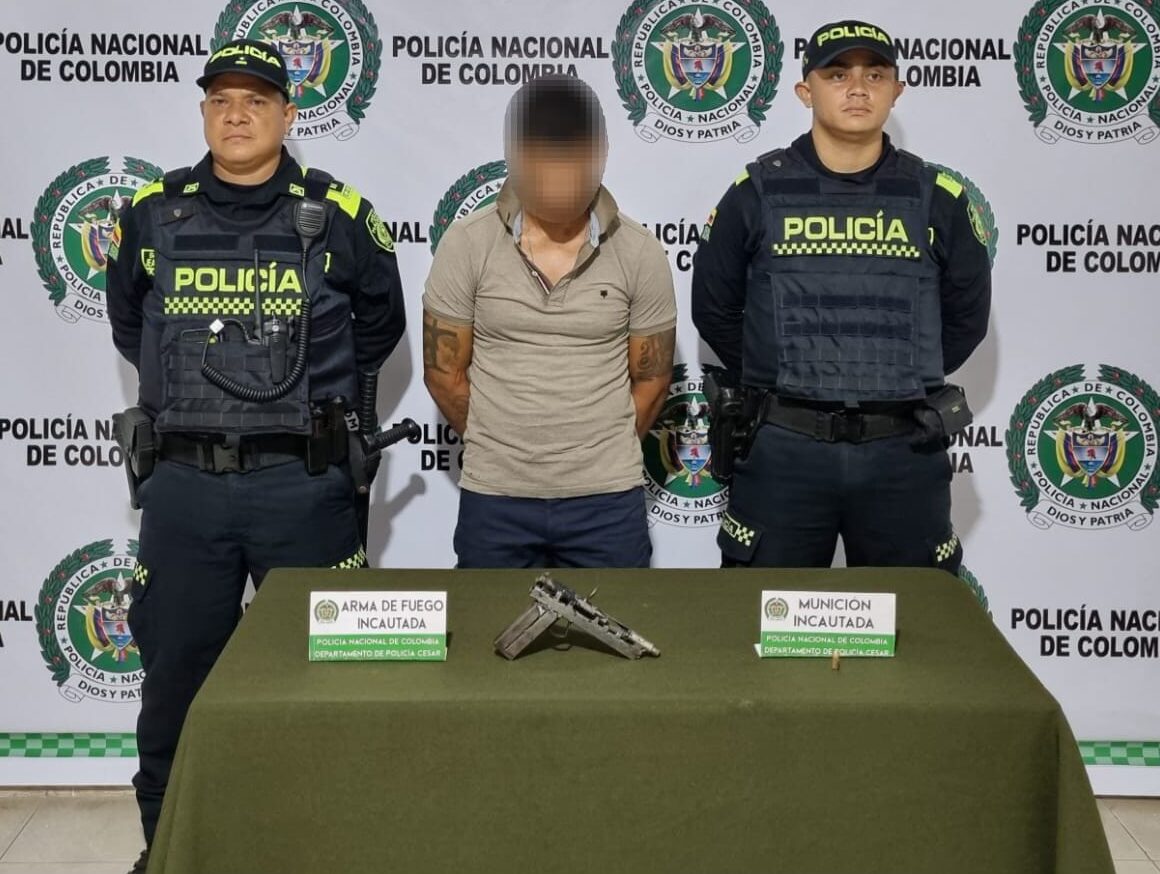 UN HOMBRE FUE CAPTURADO EN EL BARRIO EL CARMEN DE VALLEDUPAR CON UN ...