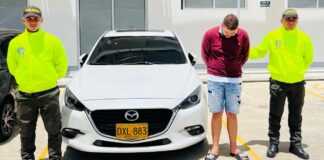 UN HOMBRE FUE CAPTURADO EN VALLEDUPAR POR LOS DELITOS DE HURTO Y FALSEDAD MARCARIA