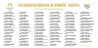 COLOMBIA ALCANZA LOS 88 CLASIFICADOS A PARÍS 2024