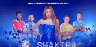 SHAKIRA FUE CONFIRMADA COMO LA ARTISTA PARA EL SHOW DE CLAUSURA DE LA COPA AMÉRICA