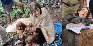 UNA MUJER FUE HALLADA EN UN BOSQUE DE INDIA ENCADENADA Y EN AVANZADO ESTADO DE DESNUTRICIÓN
