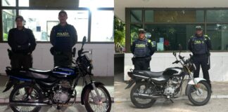 DOS MOTOCICLETAS FUERON RECUPERADAS EN VALLEDUPAR EN MEDIO DE OPERATIVOS POLICIALES