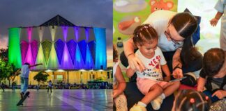 CON ILUMINACIÓN EN LUGARES EMBLEMÁTICOS, INICIA LA SEMANA DE LA PRIMERA INFANCIA EN BARRANQUILLA