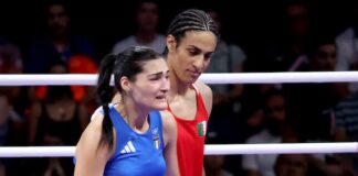 UNA BOXEADORA ITALIANA SE RETIRÓ DE SU COMBATE DESPUÉS DE 46 SEGUNDOS ENFRENTANDO A UNA BOXEADORA TRANS