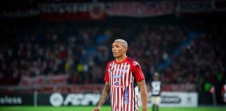 JERMEIN PEÑA SUFRIÓ UNA GRAVE LESIÓN DE RODILLA