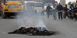 SIGUEN LAS PROTESTAS DEL PARO CAMIONERO EN TODA COLOMBIA