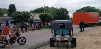 UN MOTOCICLISTA PERDIÓ LA VIDA AL SER ARROLLADO POR UN FURGÓN EN SANTO TOMÁS