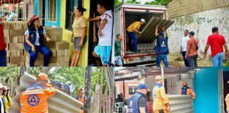 ALCALDÍA DE MALAMBO AVANZA EN LA ENTREGA DE AYUDAS A FAMILIAS AFECTADAS POR VENDAVAL