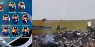 FUERON IDENTIFICADOS LOS OCHO MIEMBROS DE LA FAC FALLECIDOS EN EL ACCIDENTE AÉREO EN VICHADA