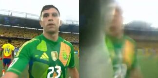 ‘DIBU’ MARTÍNEZ PODRÍA ENFRENTARSE A UNA SANCIÓN DE HASTA TRES FECHAS POR GOLPEAR UNA CÁMARA