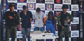 GAULA MILITAR MAGDALENA CAPTURA A TRES PRESUNTOS INTEGRANTES DE LAS AUTODEFENSAS CONQUISTADORAS DE LA SIERRA NEVADA EN GUACHACA