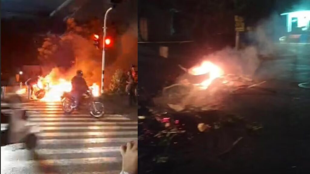 Persiste el caos por los bloqueos y falta de energía en Barranquilla y el Atlántico