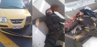 UN ACCIDENTE DE TRÁNSITO EN LA CALLE MURILLO DEJÓ UN POLICÍA MUERTO Y UNA PATRULLERA HERIDA