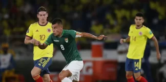 COLOMBIA QUIERE LLEGAR MUY ALTO HOY ANTE BOLIVIA