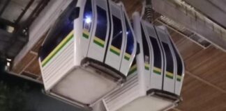 DOS CABINAS DE METROCABLE CHOCARON Y PROVOCARON UNA EMERGENCIA EN MEDELLÍN