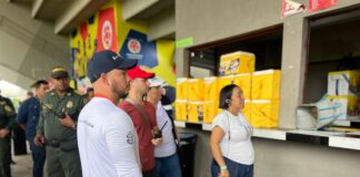 AVANZAN PREPARATIVOS PARA EL PARTIDO COLOMBIA VS. CHILE