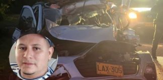 ACCIDENTE DE TRÁNSITO EN LA VÍA PALMAR-SABANALARGA DEJÓ UN MUERTO Y TRES HERIDOS
