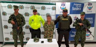 FUE CAPTURADA UNA PRESUNTA EXTORSIONISTA EN CARTAGENA