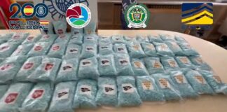 FUERON INCAUTADAS MÁS DE 200.000 PASTILLAS DE ÉXTASIS PROCEDENTES DE COLOMBIA EN EL AEROPUERTO DE MADRID
