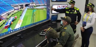 LISTO EL OPERATIVO DE SEGURIDAD PARA EL PARTIDO DE HOY ENTRE JUNIOR Y MILLONARIOS