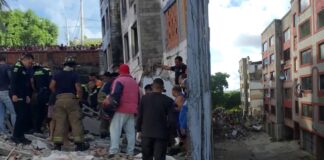 ¡TRAGEDIA EN CAMPO ALEGRE! UN EDIFICIO RESIDENCIAL SE VINO ABAJO