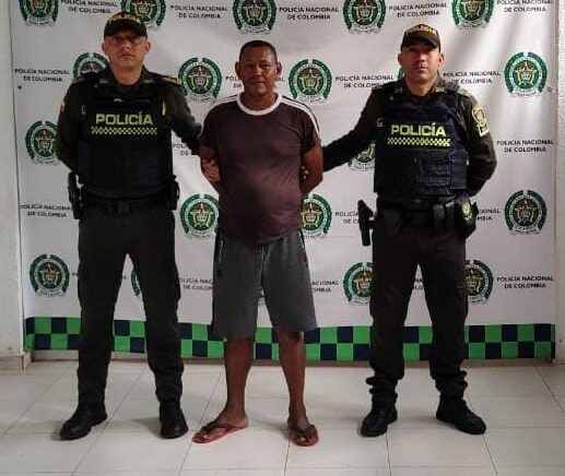 Un sujeto fue capturado por extorsión y homicidio en el municipio de san diego, en el Cesar