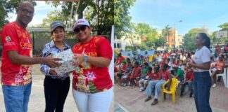 GRUPO RECORDAR Y LA COMUNIDAD DE ALAMEDA LA VICTORIA CELEBRARON JUNTOS LA MAGIA DE LA NAVIDAD