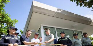 “QUEREMOS QUE BARRANQUILLEROS Y TURISTAS SE SIENTAN SEGUROS”: ALCALDE CHAR ENTREGA CAI GRAN MALECÓN