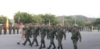 EL BATALLÓN DE INFANTERÍA MECANIZADO NO. 5 DE LA SEGUNDA BRIGADA RECIBIÓ A SU NUEVO COMANDANTE