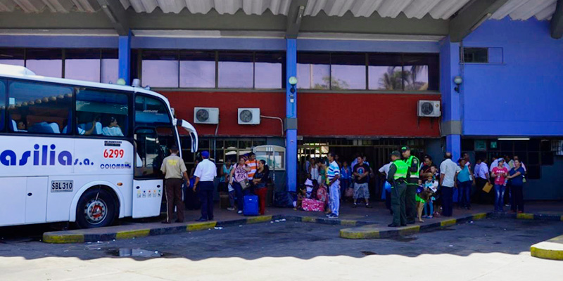 La terminal metropolitana de transportes de Barranquilla lista para recibir y despachar a los viajeros en la temporada de Navidad