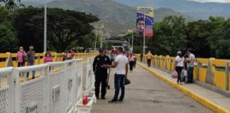 FUE CERRADA LA FRONTERA ENTRE COLOMBIA Y VENEZUELA POR EL ESTADO TÁCHIRA