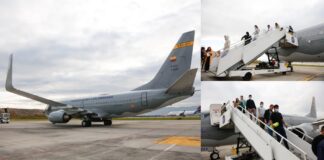 LLEGÓ EL PRIMER VUELO PROCEDENTE DE LOS ESTADOS UNIDOS, CON DEPORTADOS COLOMBIANOS