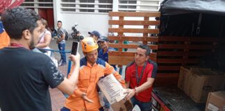 DISTRITO ENVIÓ PRIMERAS AYUDAS HUMANITARIAS PARA AFECTADOS DEL CATATUMBO